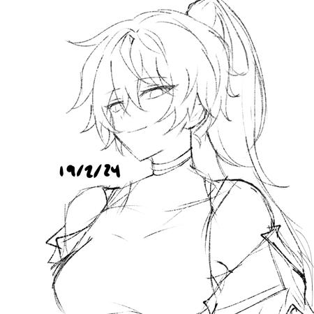 Overworld Sketch (Cecilia) - 2024